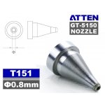 ATTEN T151 0.8mm μύτη επαγγελματικού σταθμού αποκόλλησης GT-5150 desolder station